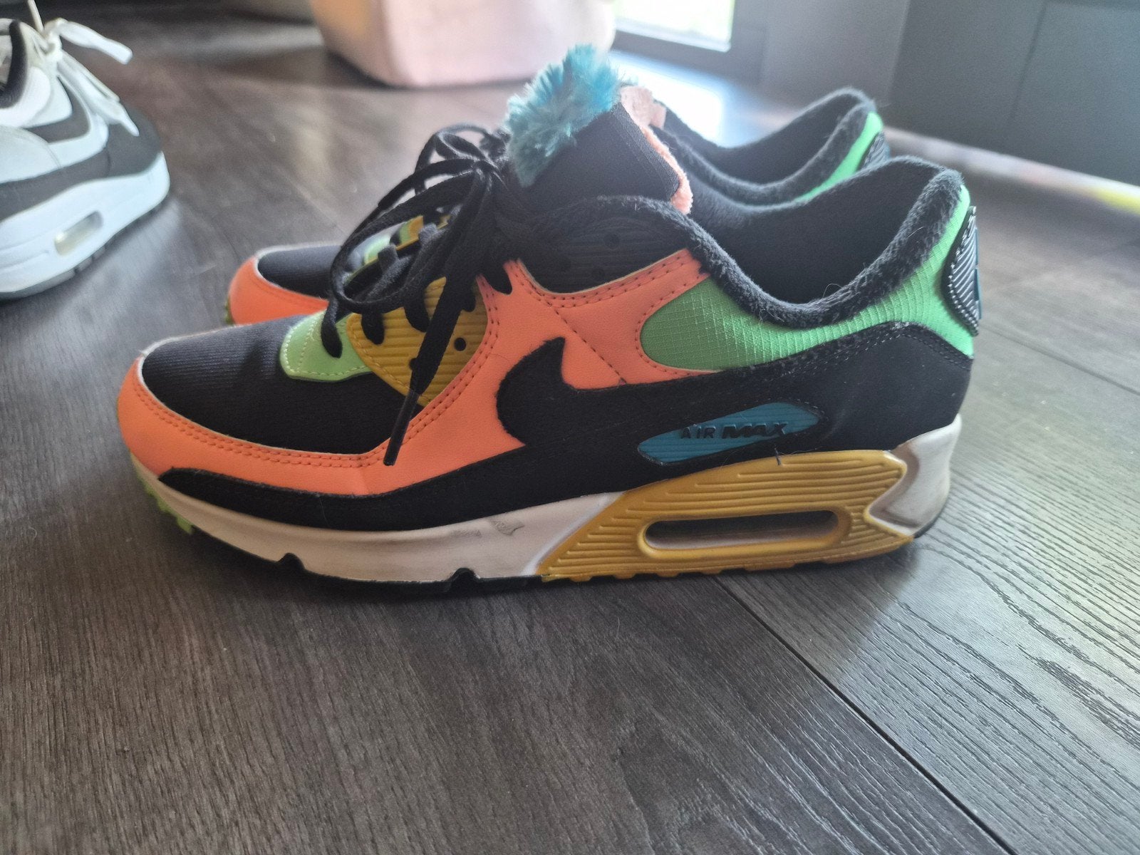 Nike Air Max 90 Atomic Pink Solar Flare - Maat 42,5, Nike, Ophalen of Verzenden, Sneakers of Gympen, Roze