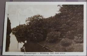 Scheveningen_Wittebrug Een mooi plekje, Ophalen of Verzenden, Voor 1920, Gelopen, Noord-Brabant