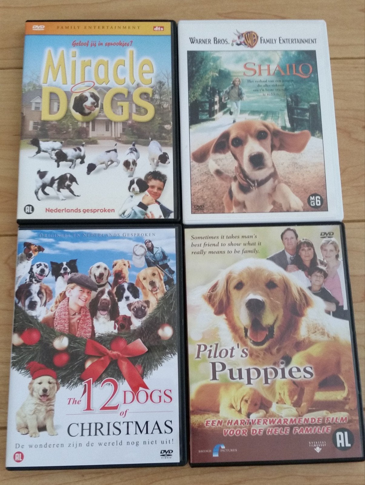 Honden films puppies kerst dieren dvd jeugd dvd's christmas, Verzenden, Zo goed als nieuw, Dieren, Film