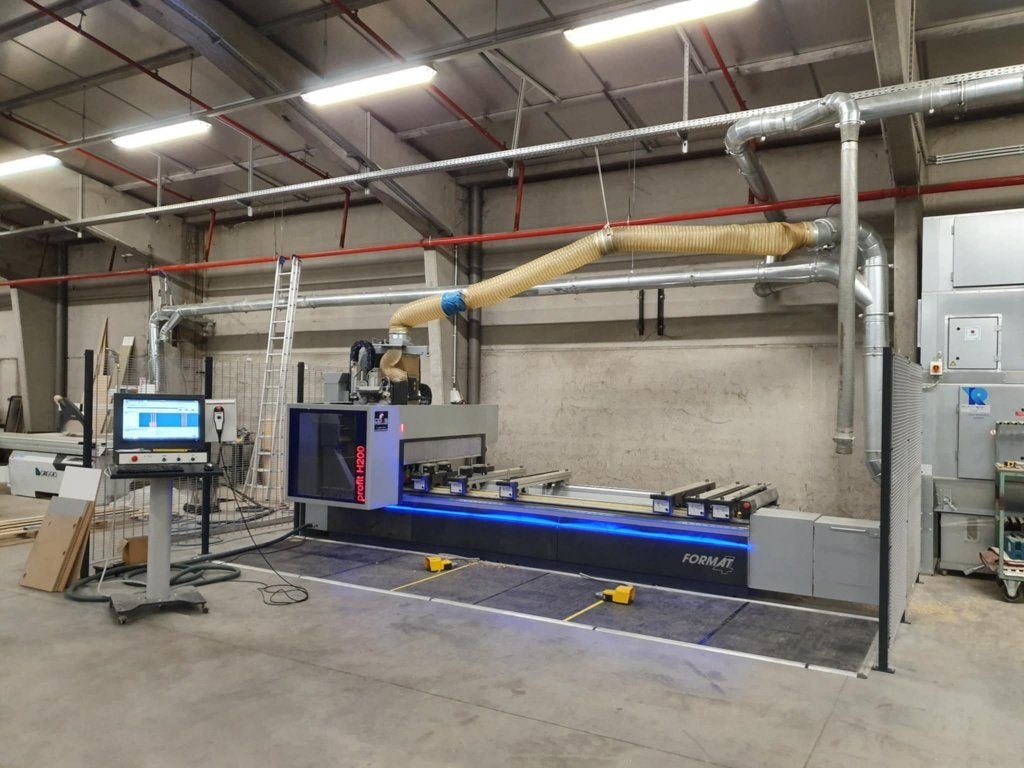 Format 4 Profit H200 I CNC bewerkingscentrum I 2016, Doe-het-zelf en Verbouw, Gereedschap | Overige machines, Ophalen of Verzenden