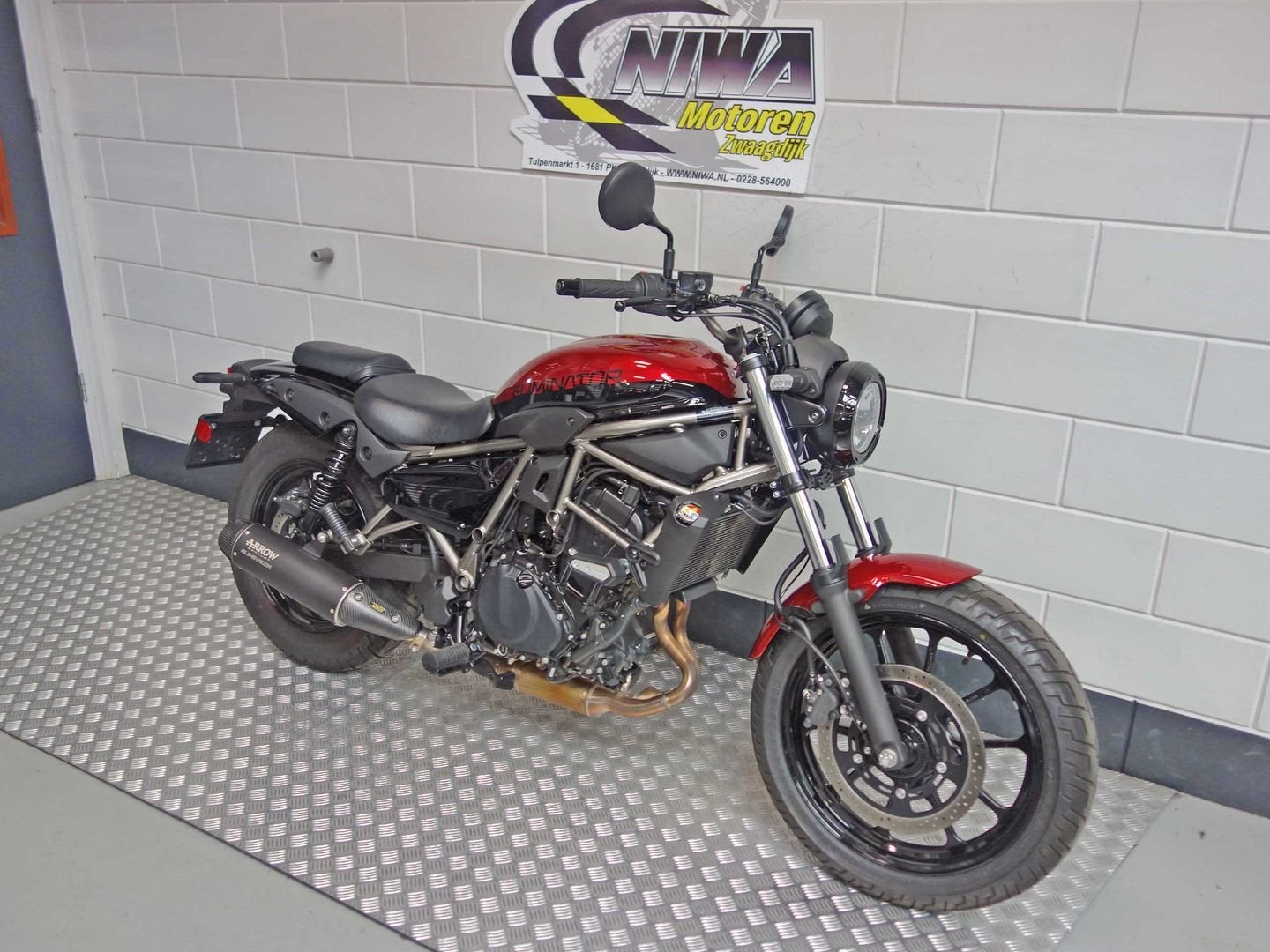 KAWASAKI ELIMINATOR 500, 2 cilinders, Chopper, Bedrijf, Onbekend