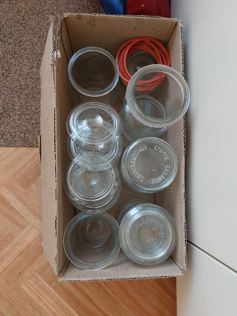 Weckpotten, Huis en Inrichting, Keuken | Potten en Pannen, Ophalen, Gebruikt, Glas, Pot, Bus of Blik