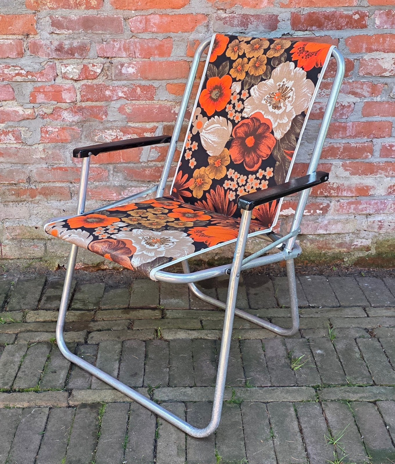 Vintage,  design stoel. Klapstoel. Retro campingstoel, Ophalen of Verzenden