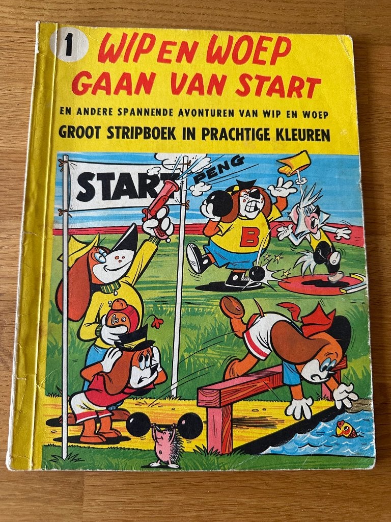 Wip en Woep gaan van start 1, Boeken, Ophalen, Gelezen, Jongen of Meisje, Fictie algemeen
