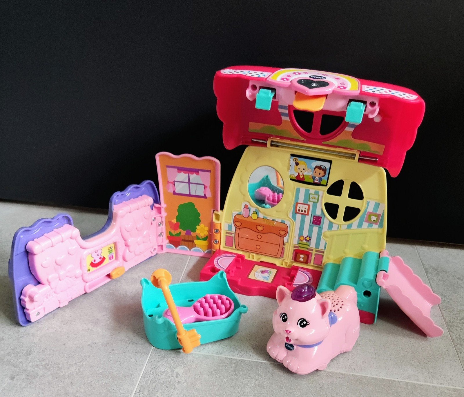 VTech Speelhuisje met Geluid en Accessoires, Kinderen en Baby's, Ophalen of Verzenden, Gebruikt, 2 tot 4 jaar