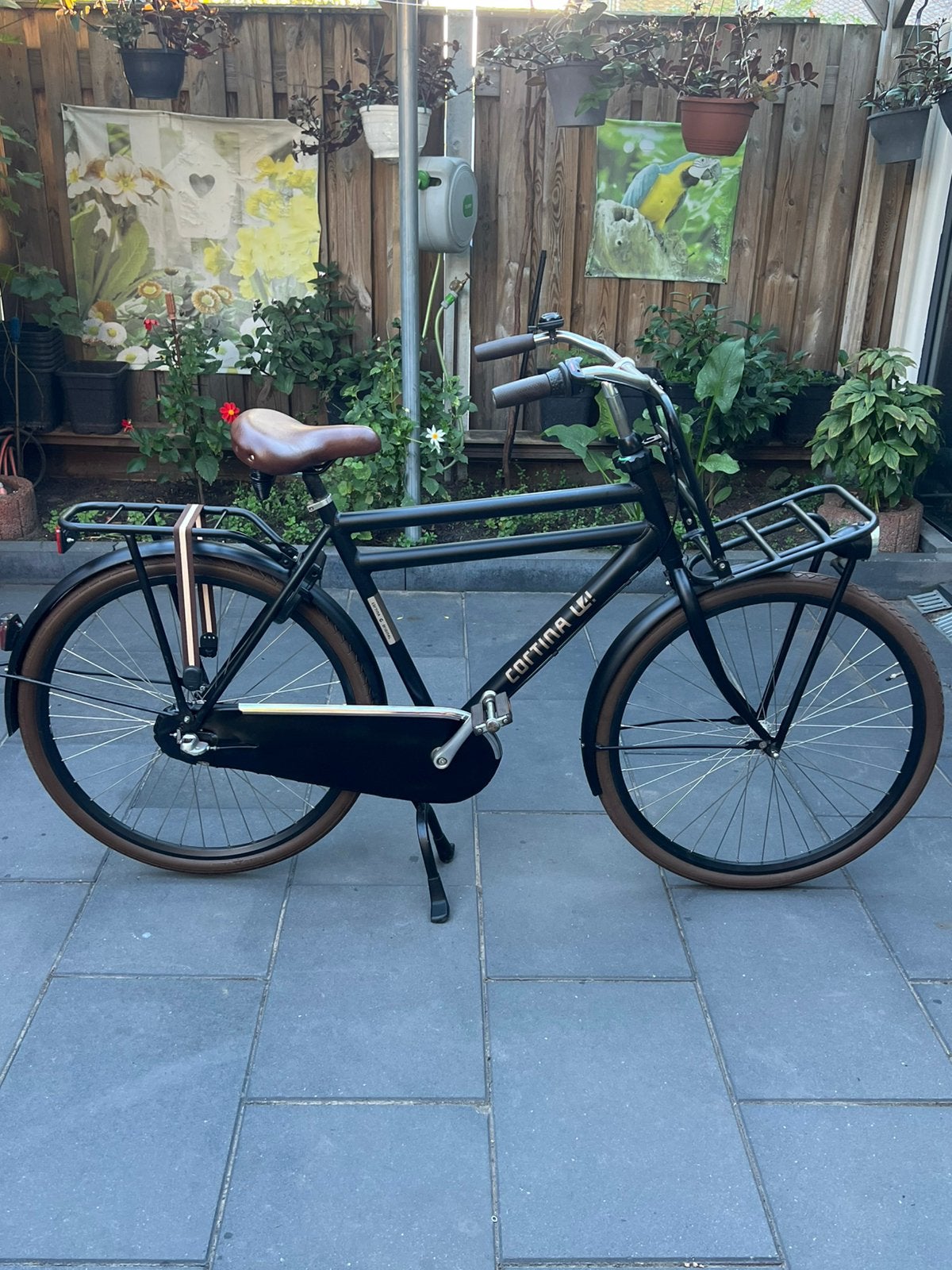 Cortina u4 heren of jongensfiets frame 57 cm 3 versnelling, Terugtraprem, Versnellingen, Zo goed als nieuw, 57 tot 61 cm