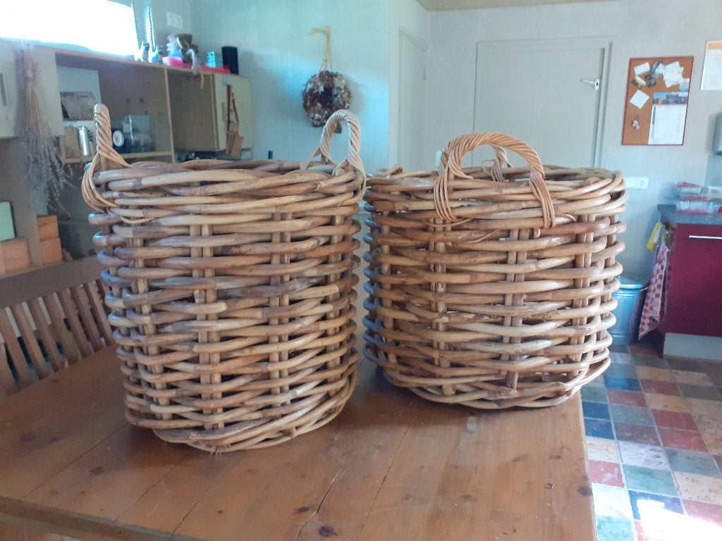 Rotan manden, Huis en Inrichting, Ophalen, Zo goed als nieuw