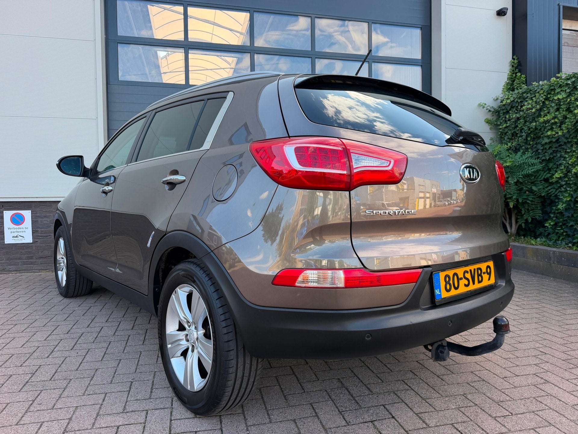 Kia Sportage 2.0 X-ecutive Plus Pack/Automaat/1eigenaar/Deal, Auto's, Kia, Gebruikt, 4 cilinders, Bruin, Leder en Stof