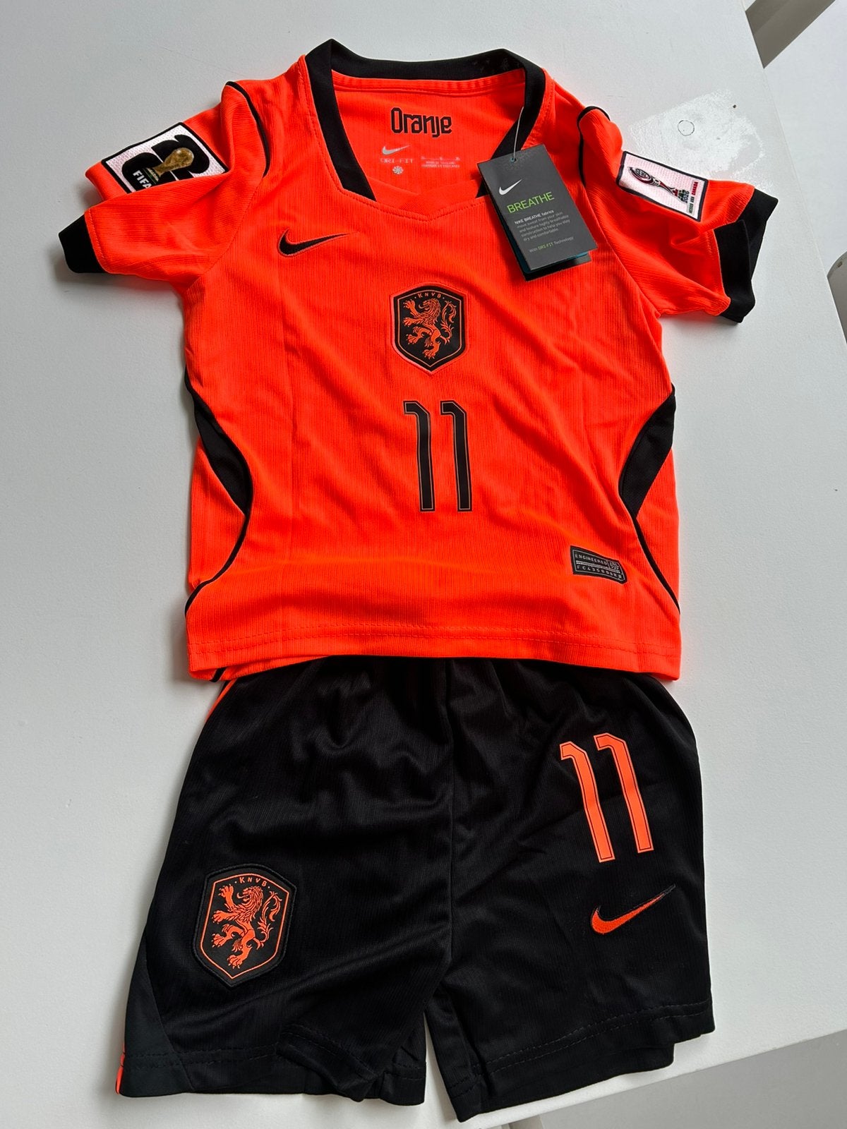 Nike voetbaltenue Oranje WK 2026 Gakpo **NIEUW**, Sport en Fitness, Voetbal, Maat XS of kleiner, Ophalen of Verzenden, Zo goed als nieuw
