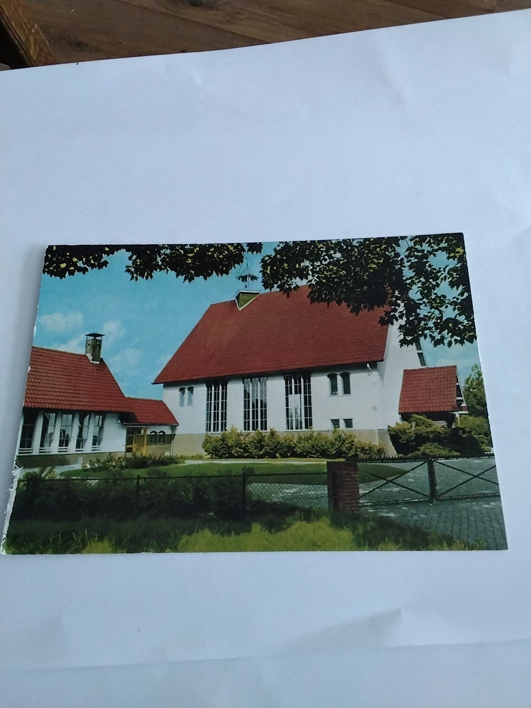 Oude Ansichtkaart Eefde, Gereformeerde Kerk, Ophalen of Verzenden, 1940 tot 1960, Ongelopen, Gelderland
