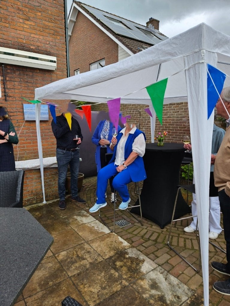 Partytent 2,75 x 2,75, Tuin en Terras, Partytenten, Ophalen, Opvouwbaar, Partytent, Minder dan 4 meter