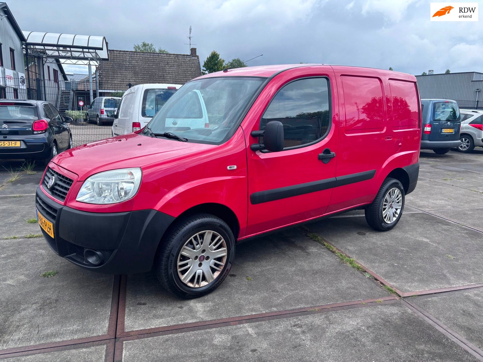 Fiat Doblò 1.4 SX 500 kg, Auto's, Voorwielaandrijving, Dealer onderhouden, Stof, Gebruikt