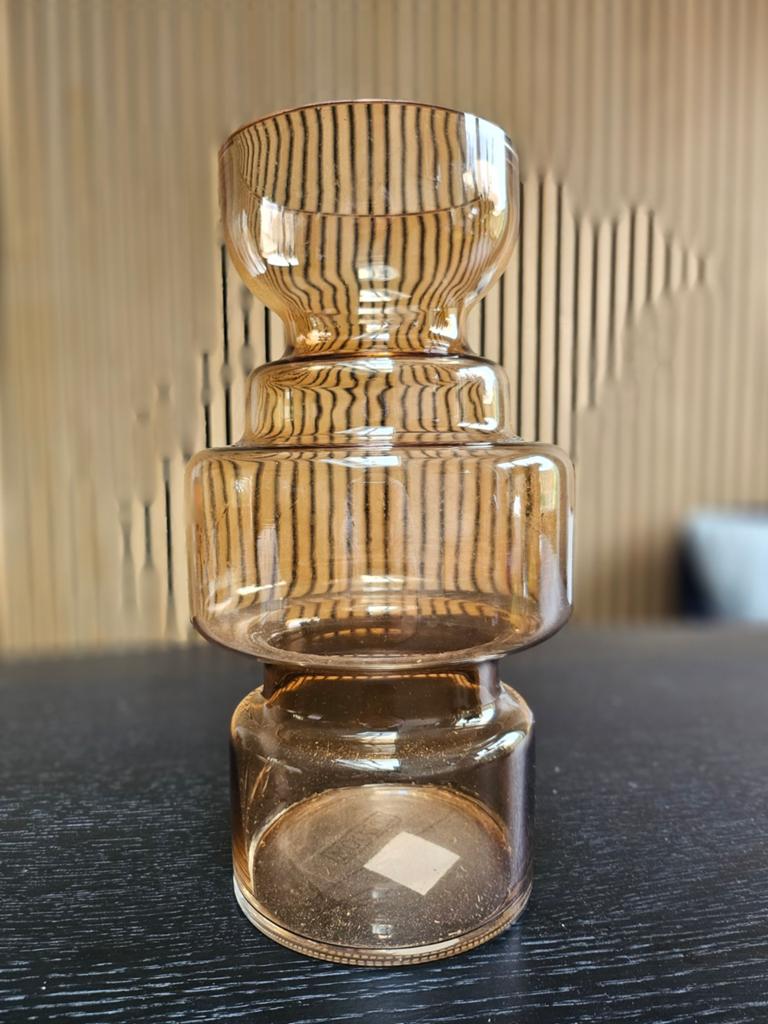 Mrs. Bloom Vaas Epinal Nude - Elegant Glas, Ophalen, Zo goed als nieuw, Overige kleuren, Glas