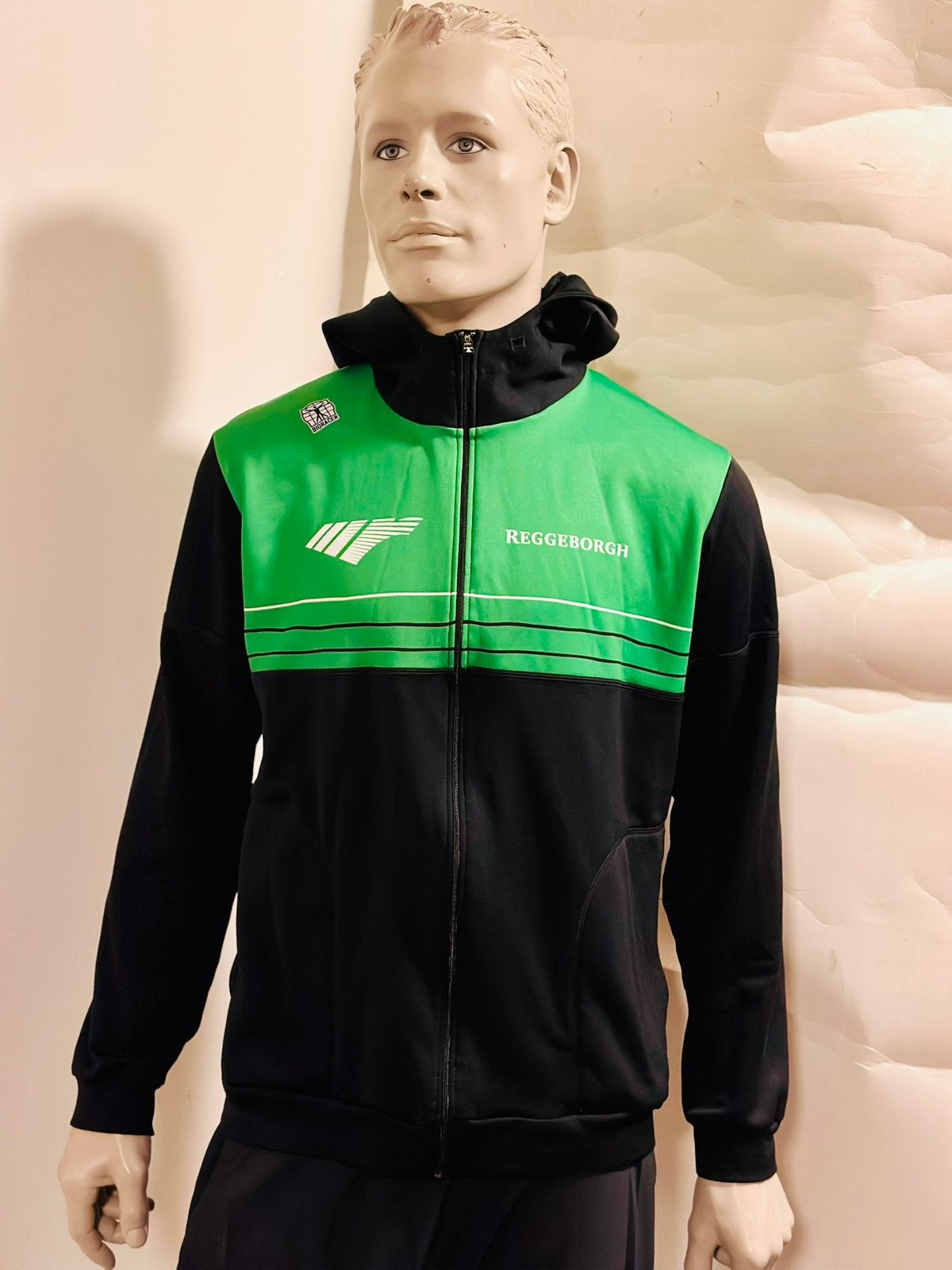 Sportkleding sportvest vest hoody reggeborg Bioracer maat XL, Zwart, Wandelen of Outdoor, Maat 56/58 (XL), Ophalen of Verzenden