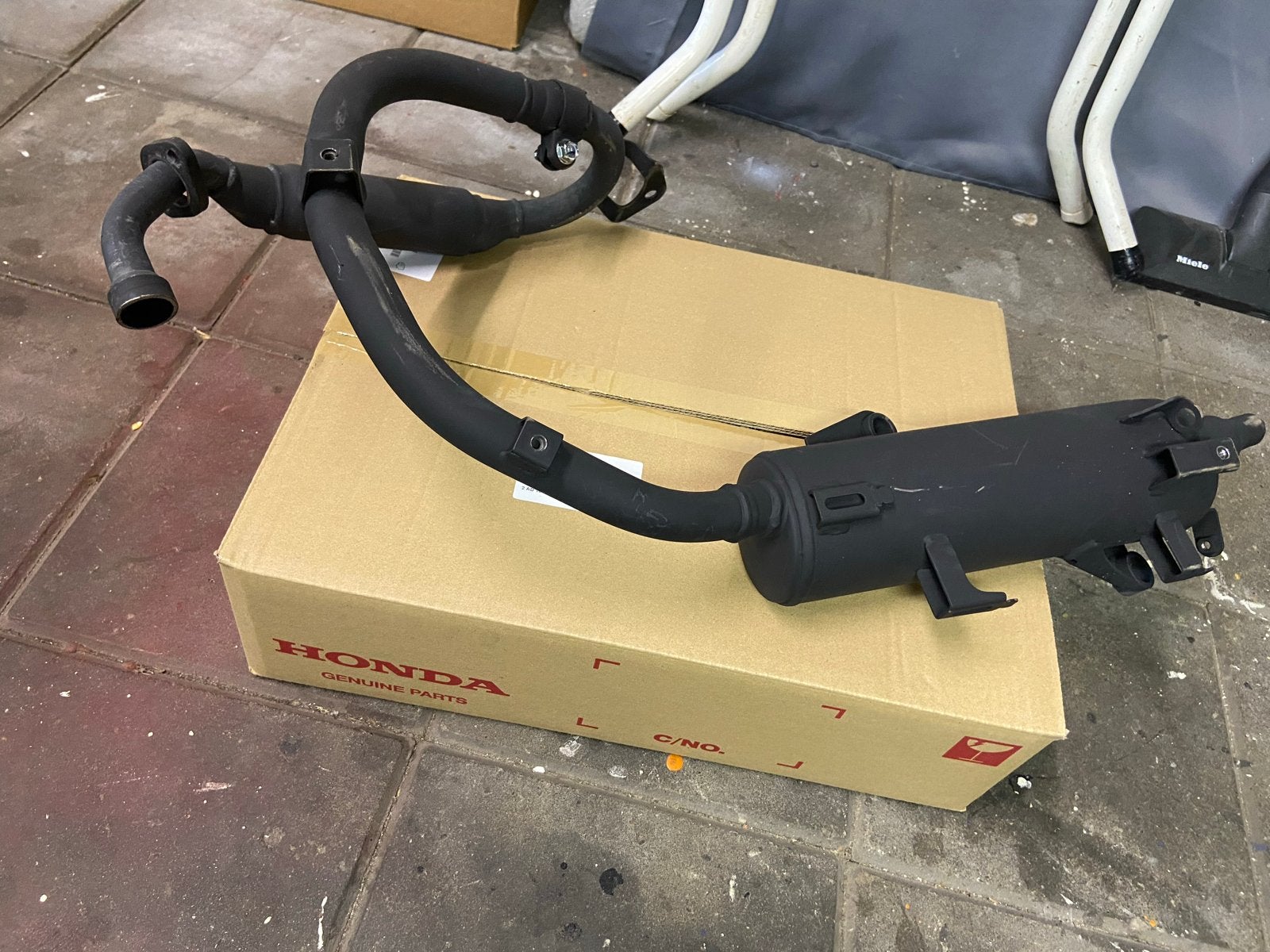 Honda Monkey uitlaat en bochtenset - Nieuwstaat, Ophalen of Verzenden, Nieuw