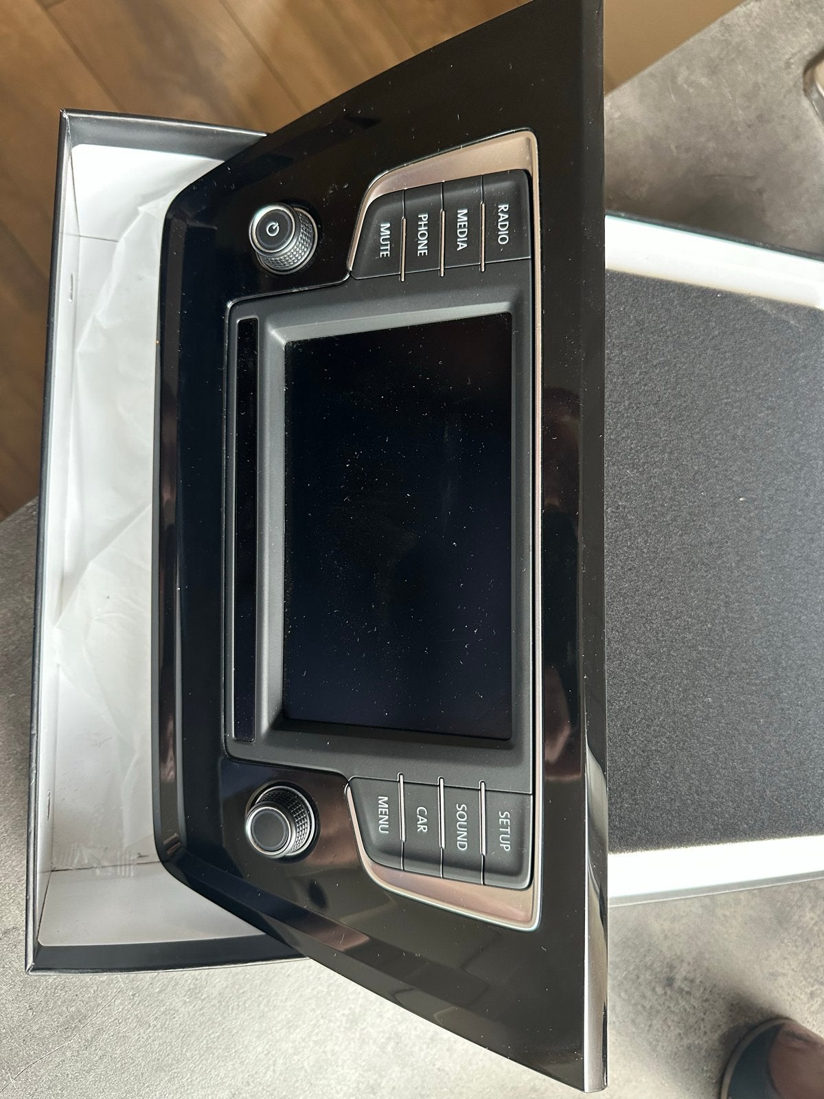 Origineel VW Infotainment + scherm, Ophalen of Verzenden, Gebruikt, Volkswagen