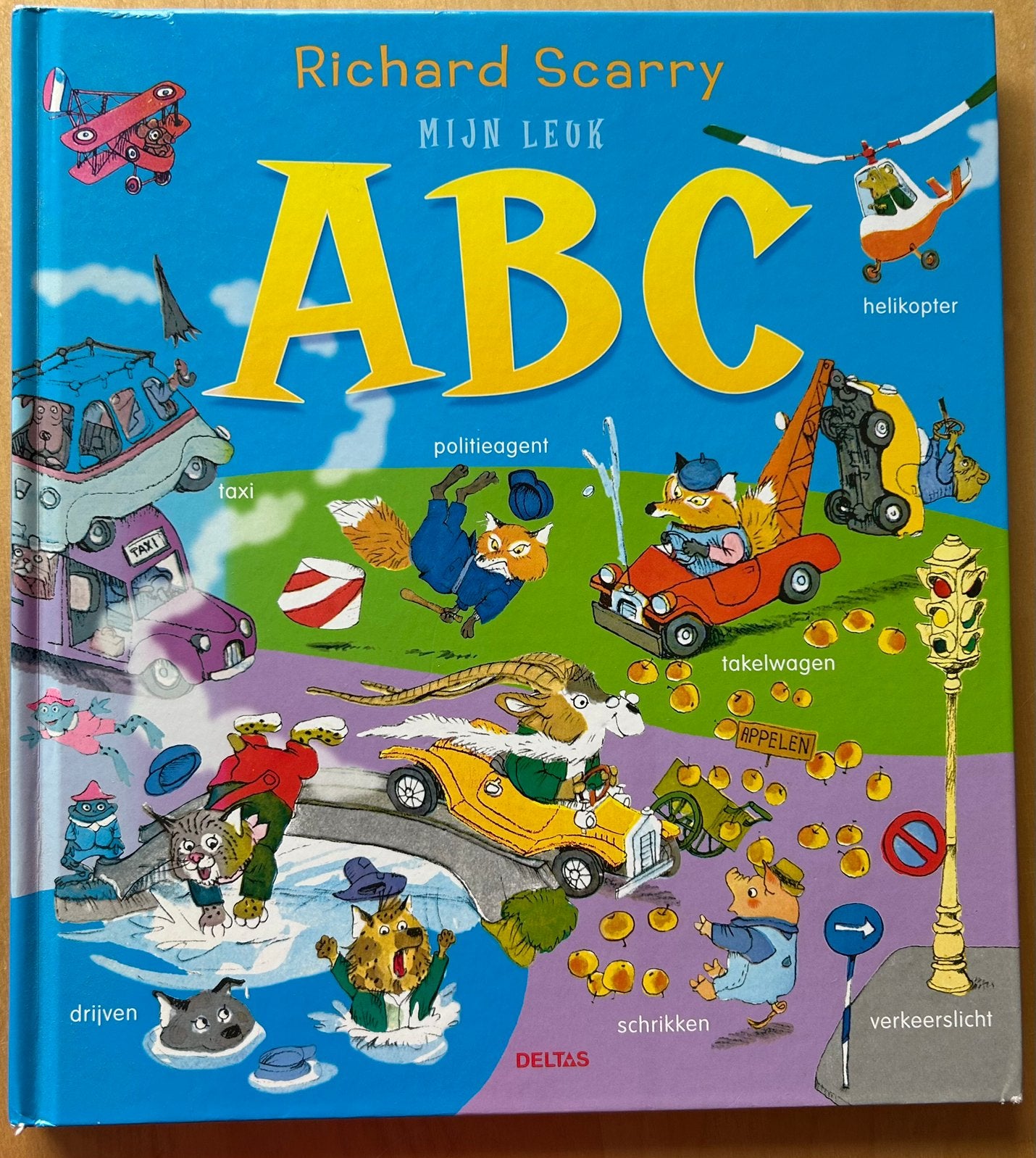 Mijn leuk ABC. Richard Scarry, Ophalen of Verzenden, Zo goed als nieuw, Non-fictie, Voorleesboek