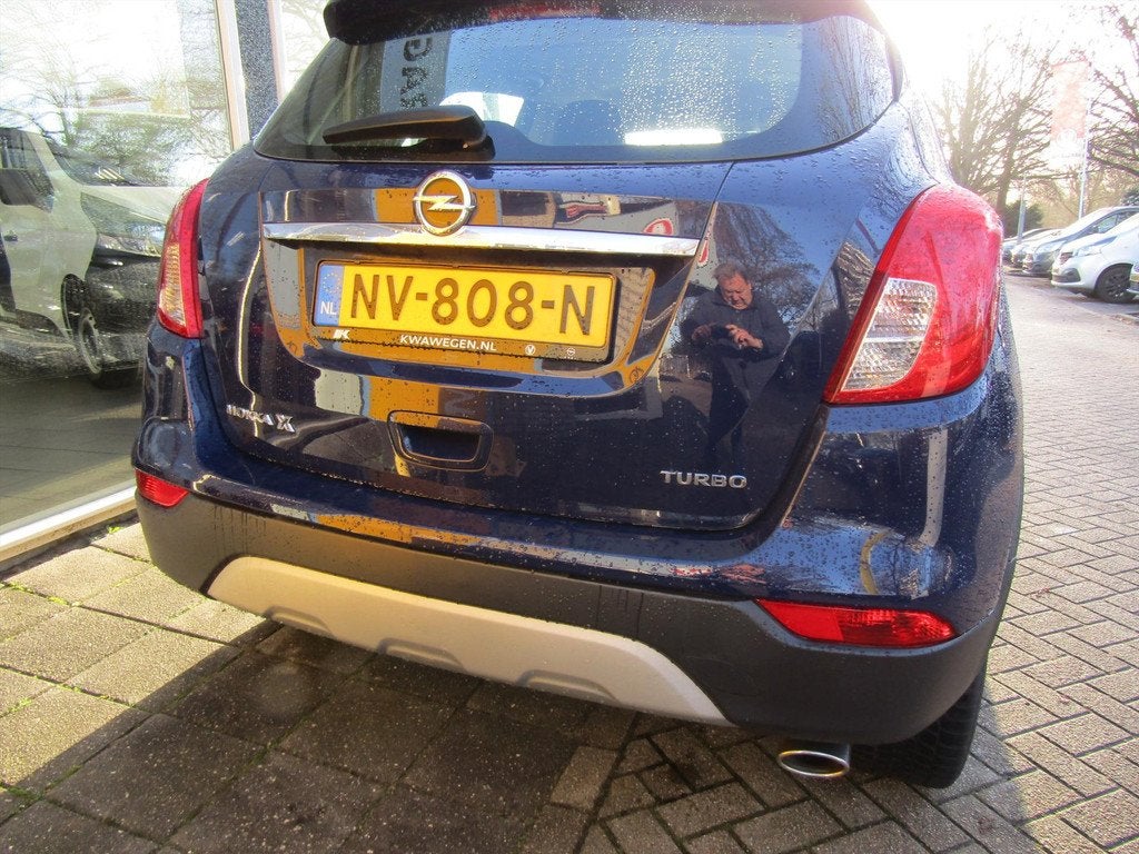 Opel Mokka X 1.4 TURBO AIRCO BLUETOOTH L.M. VELG., Voorwielaandrijving, Stof, Gebruikt, Euro 6