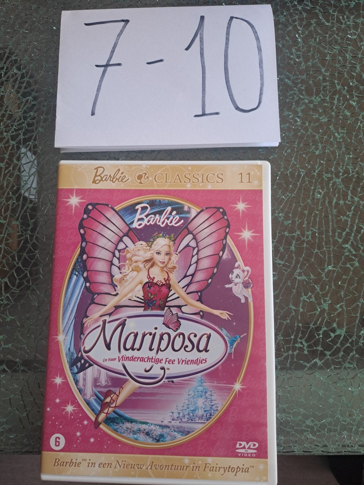 Barbie Mariposa en haar vlinderachtige fee vriendjes DVD, Zo goed als nieuw, Vanaf 6 jaar, Familie, Film