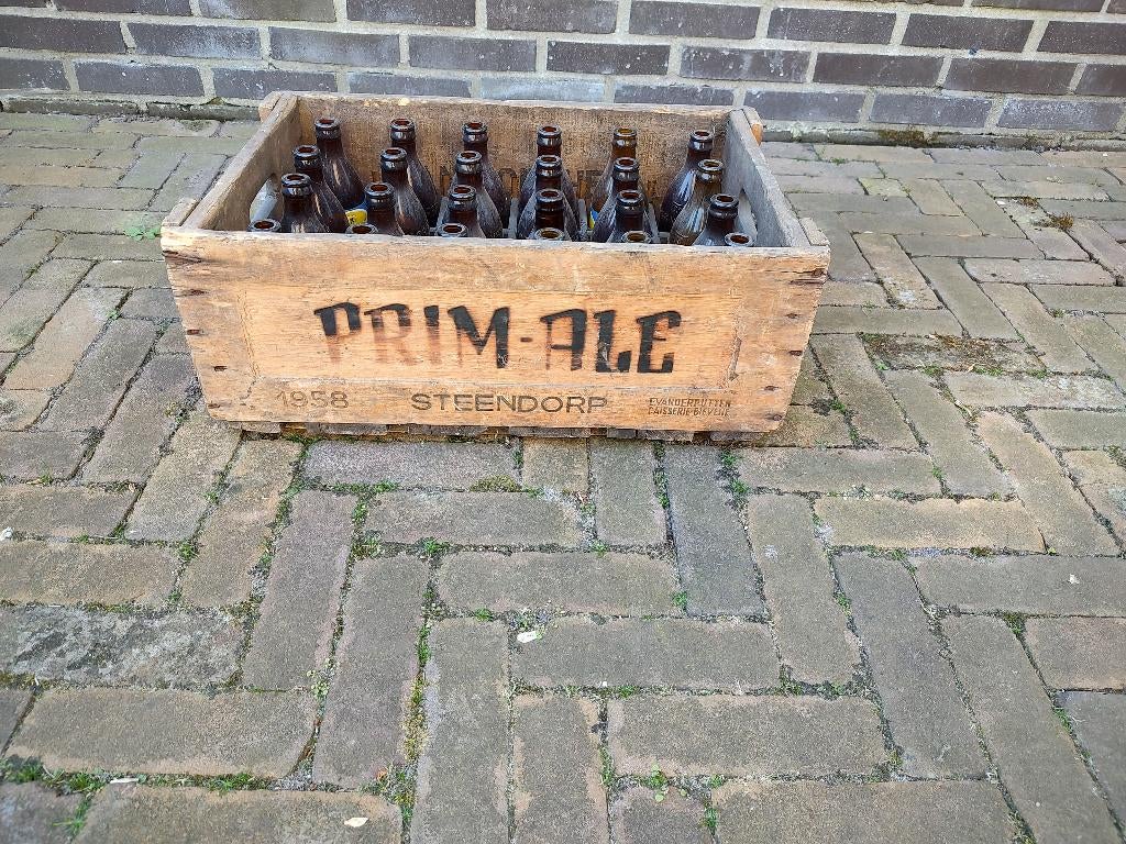 Bierkrat nostalgisch vintage prime ale, Ophalen, Overige merken