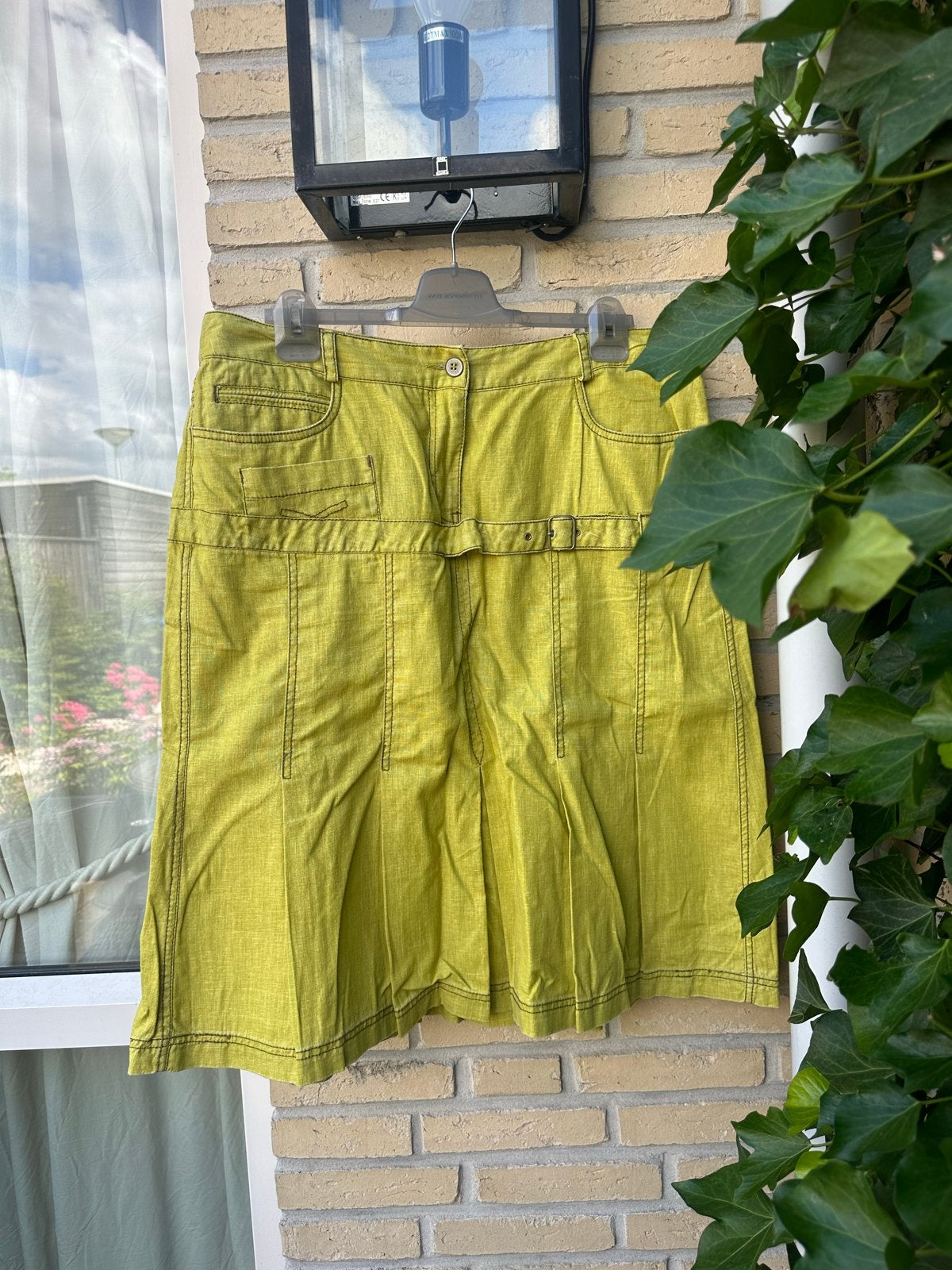 Sandwich rok | geel | maat 44, Geel, Maat 42/44 (L), Ophalen of Verzenden, Zo goed als nieuw