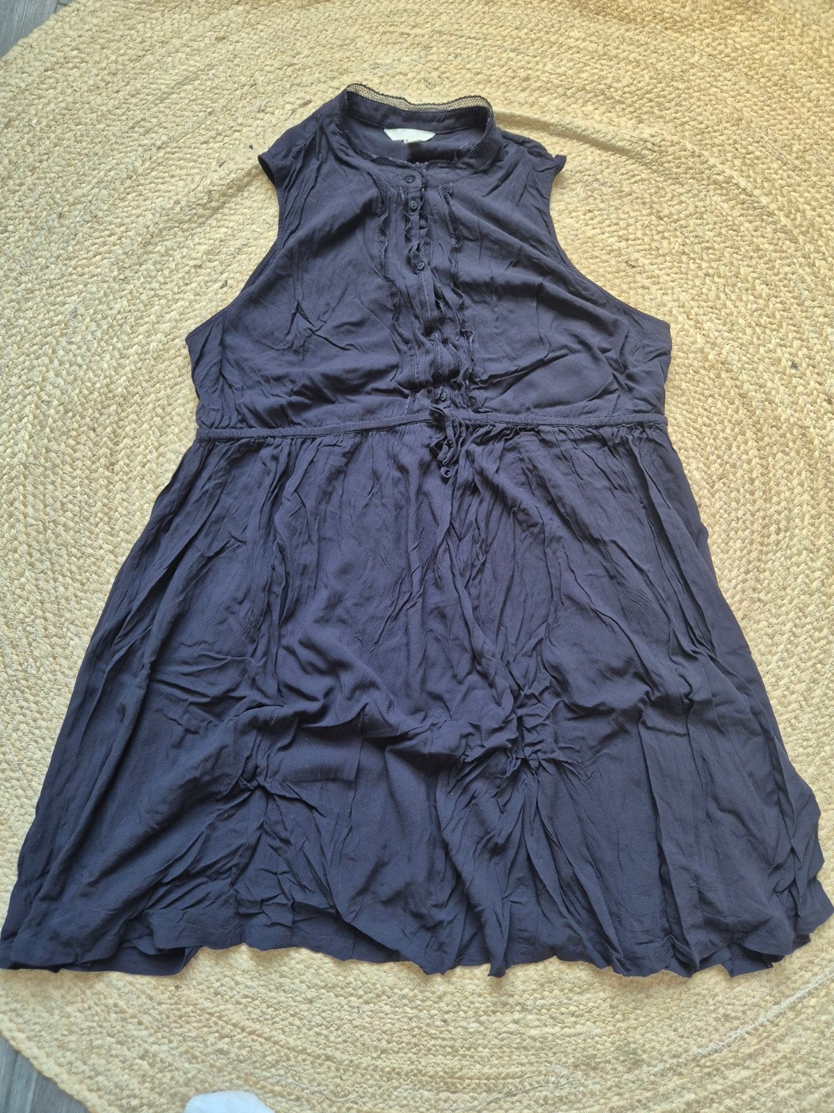 Zwangerschapsjurk maat XXL, H&M, Blauw, Jurk, Maat 46/48 (XL) of groter
