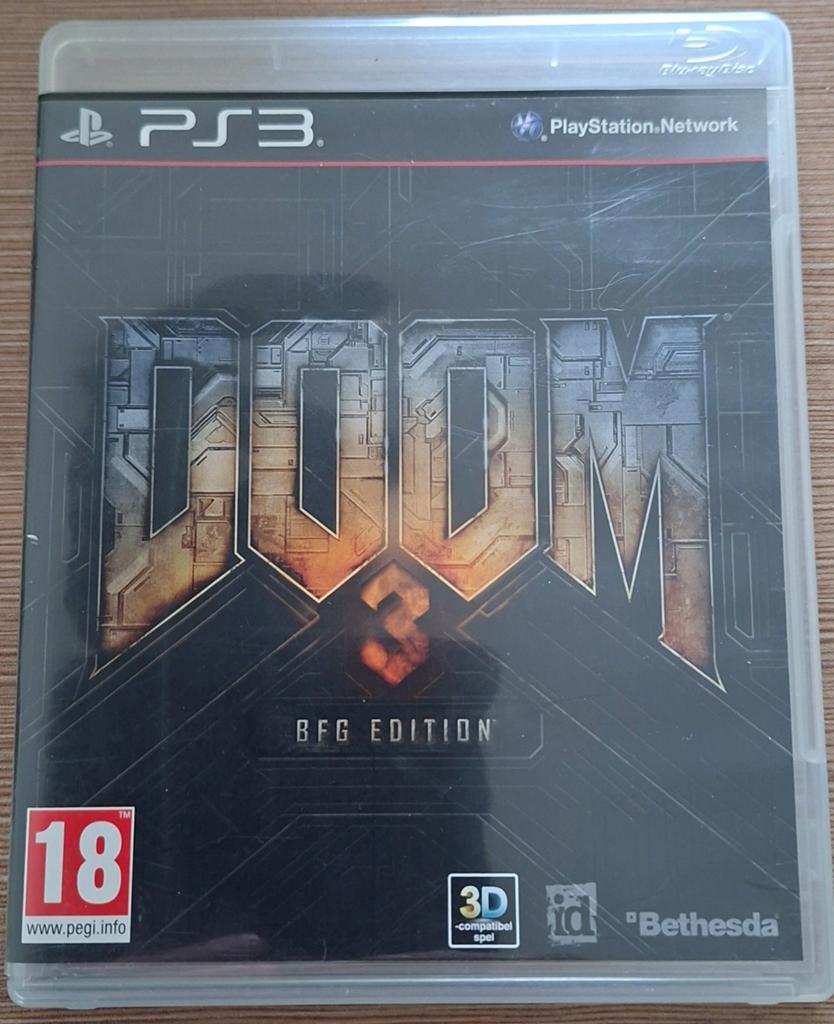 Doom 3 BFG Edition PS3 - Actie/Horror Game, Gebruikt, Vanaf 18 jaar, Shooter, 1 speler