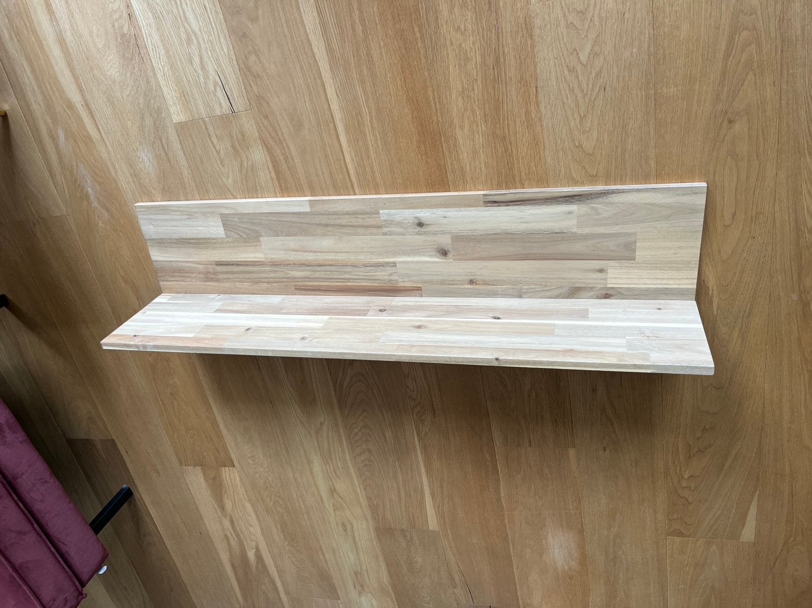 IKEA wooden wall shelf, Huis en Inrichting, Woonaccessoires | Wandplanken en Boekenplanken, Ophalen, Zo goed als nieuw