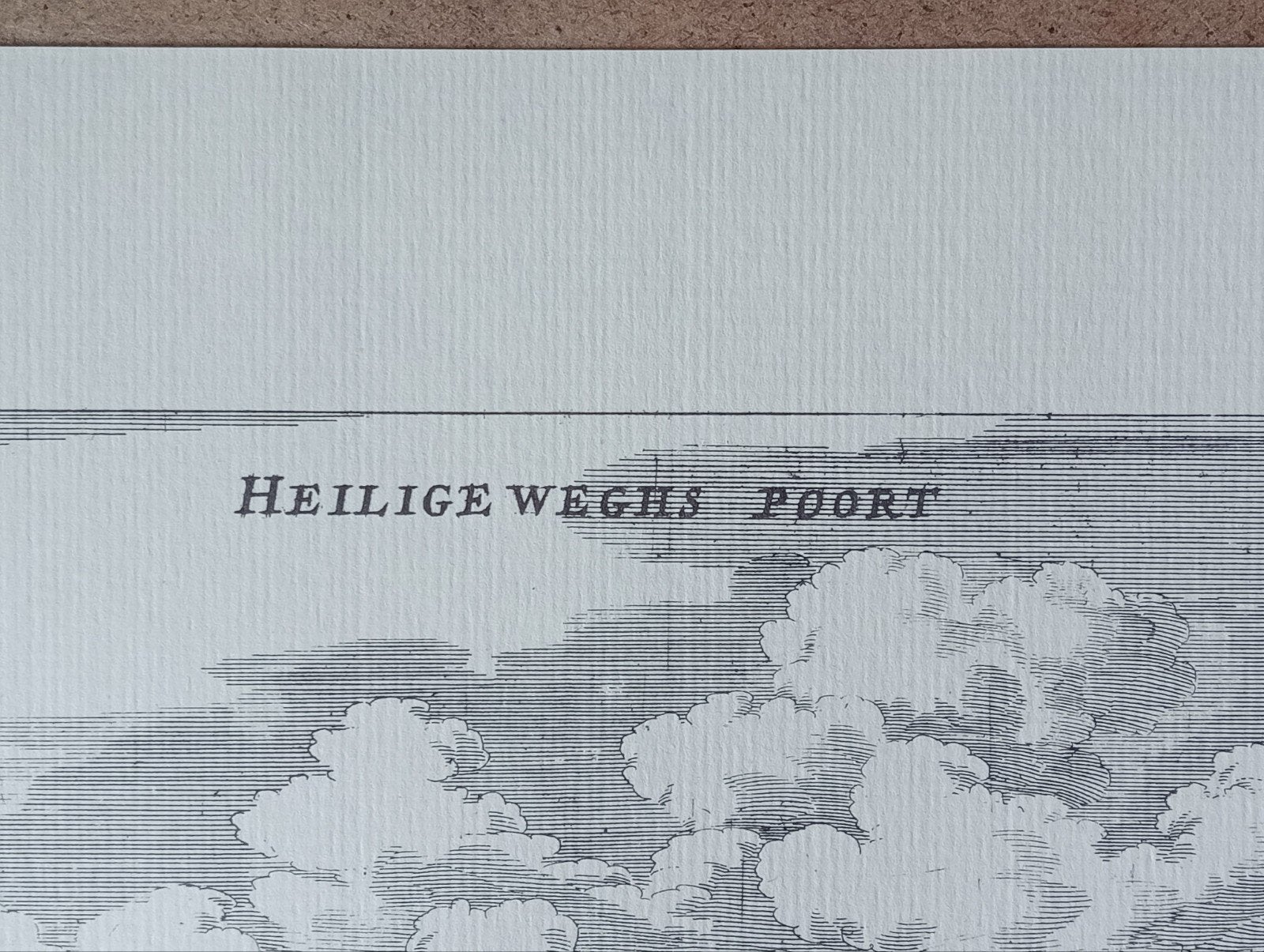 De Heilige Weg Poort Amsterdam Gravure, Ophalen of Verzenden