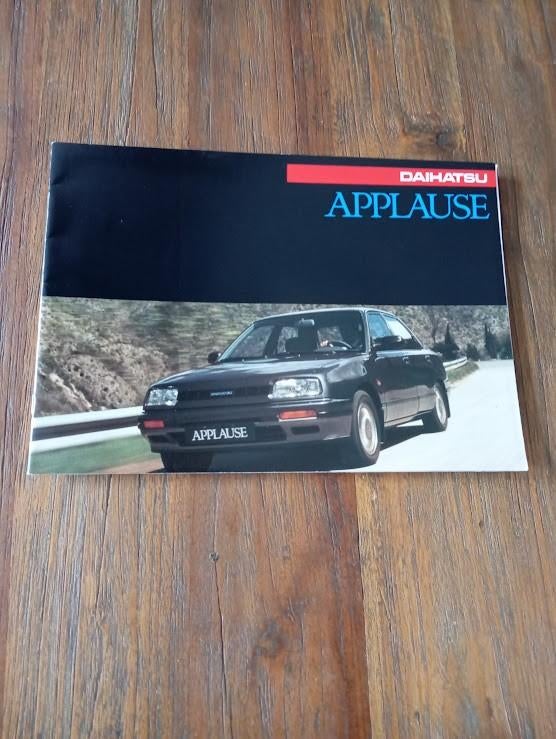 Daihatsu Applause 1991 18 pag., Verzenden, Zo goed als nieuw, Overige merken