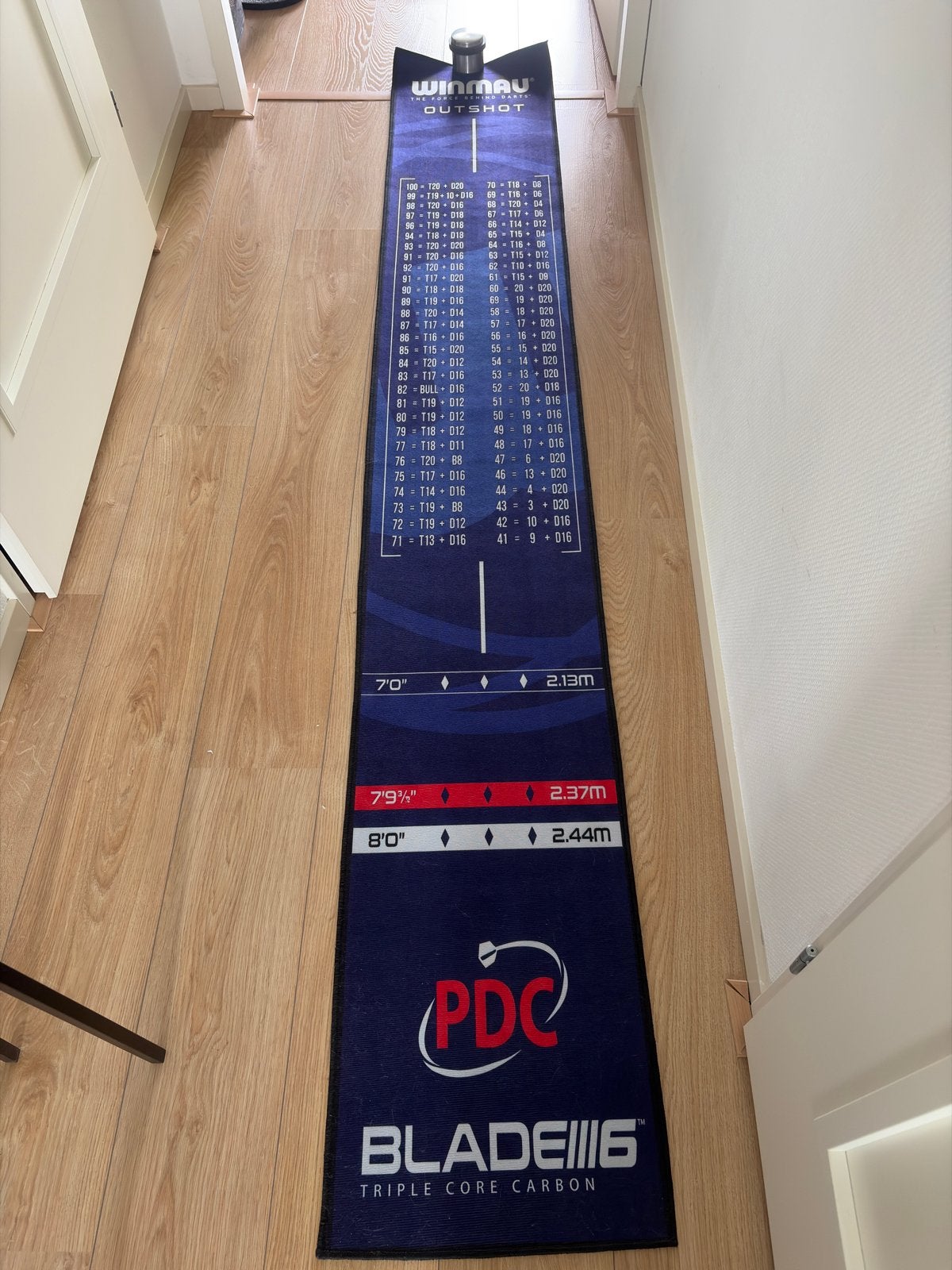 Temu Winmau Dartmat - PDC Blade 6 Triple, Ophalen, Zo goed als nieuw, Overige typen