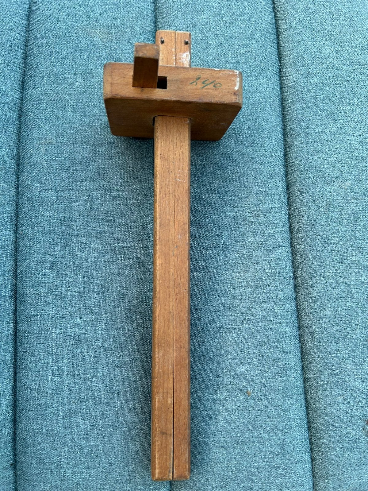 Vintage kruishout, Ophalen