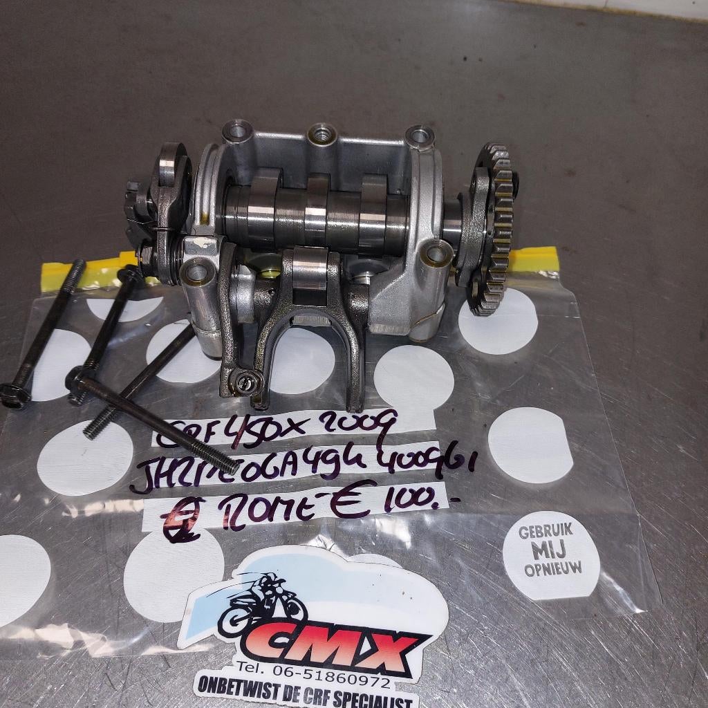 nokkenas Honda CRF450X nokkenashouder CRF450X, Motoren, Ophalen, Cmx, Cmx, Cmx