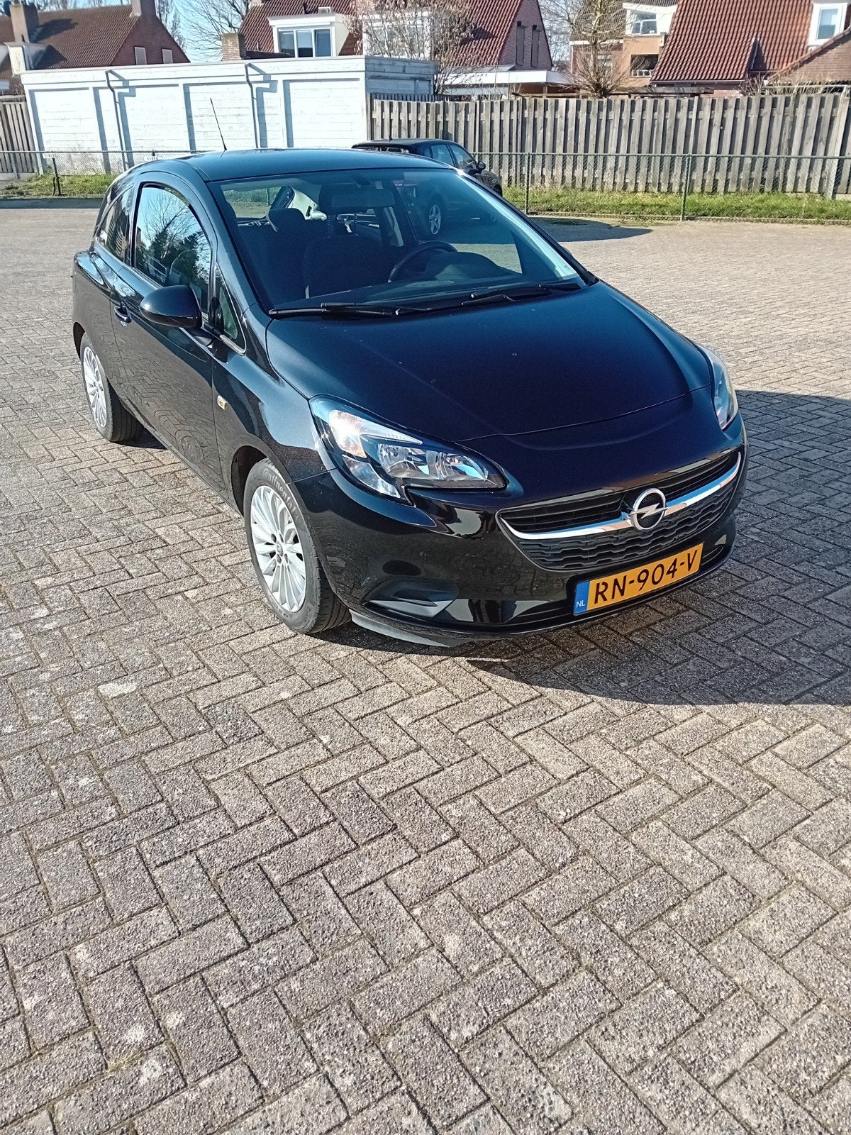 Opel corsa 1,4 16v - 2018 - 96000km, Auto's, Opel, Voorwielaandrijving, Stof, 40 €/maand, Zwart