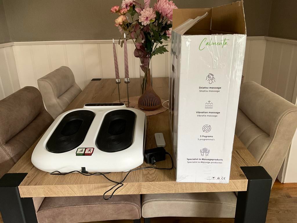 Calmenta Voetmassage met Shiatsu FE-5500 - Nieuw in doos, Ophalen of Verzenden, Zo goed als nieuw, Apparaat