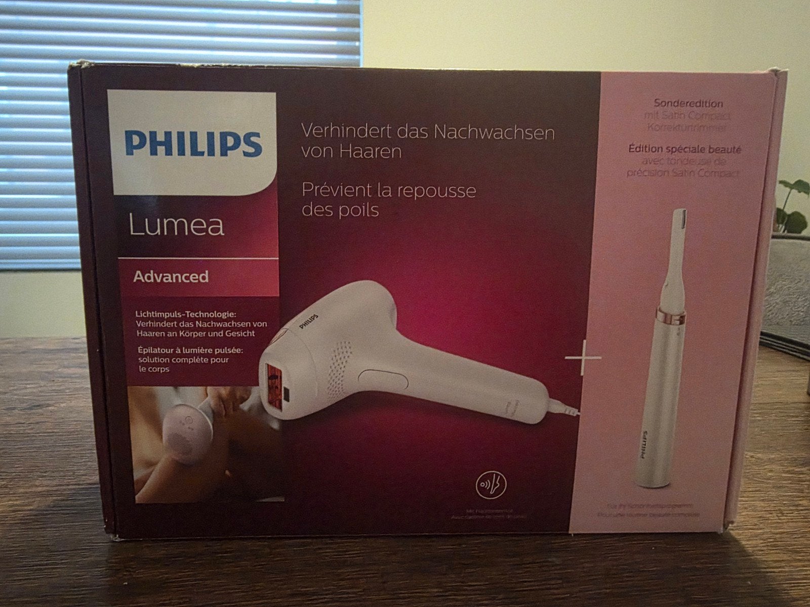 Philips Lumea Advanced IPL Laser Ontharing, Witgoed en Apparatuur, Ophalen, Nieuw, Scheren en Epileren