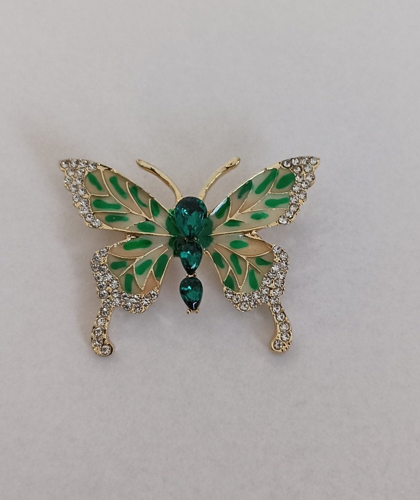 Vlinder broche, Overige materialen, 4 tot 7 cm, Overige kleuren, Nieuw