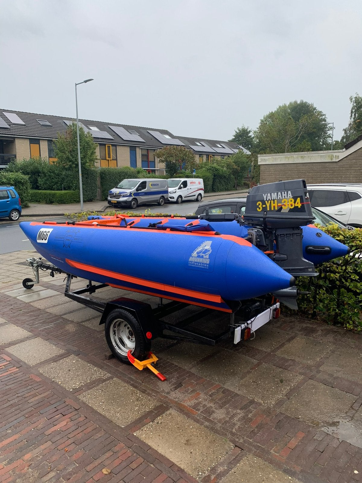 Aquarius zapcat met trailer., Ophalen of Verzenden, Zo goed als nieuw