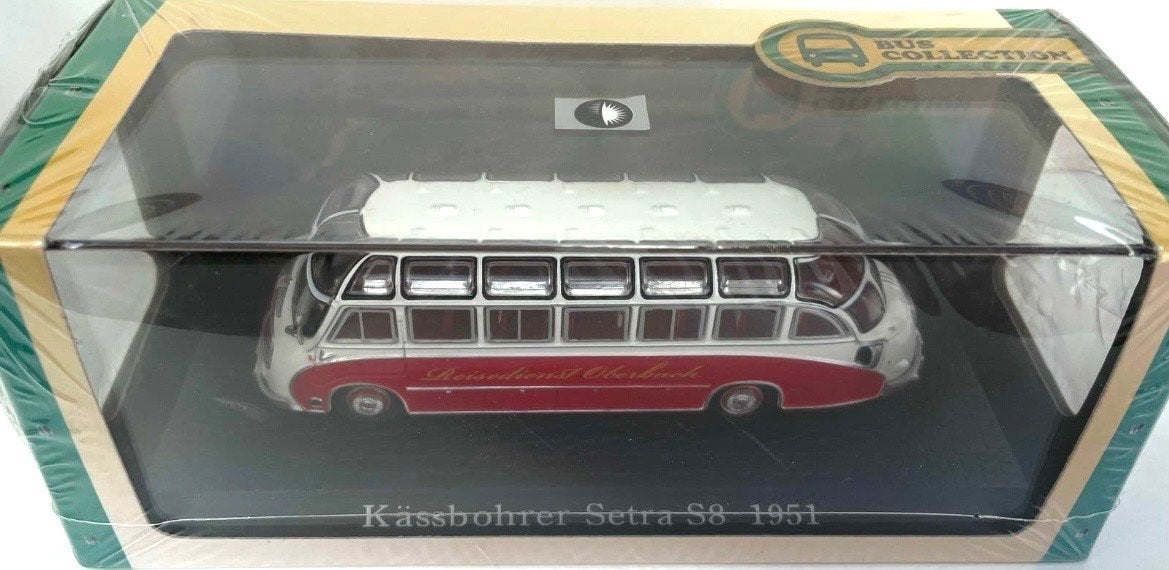 Kässbohrer Setra S8 1951 Bus Model - Bus Collection, Overige merken, 1:32 tot 1:50, Overige typen, Nieuw
