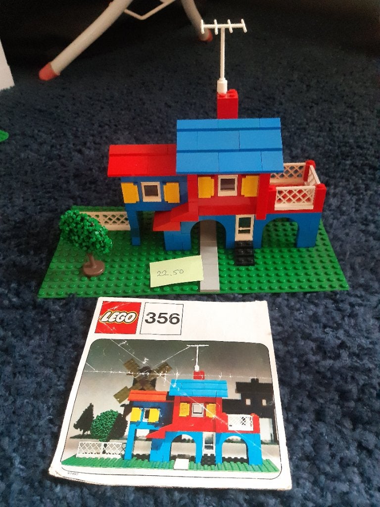 Legoset 356 met boekje, Ophalen of Verzenden, Zo goed als nieuw