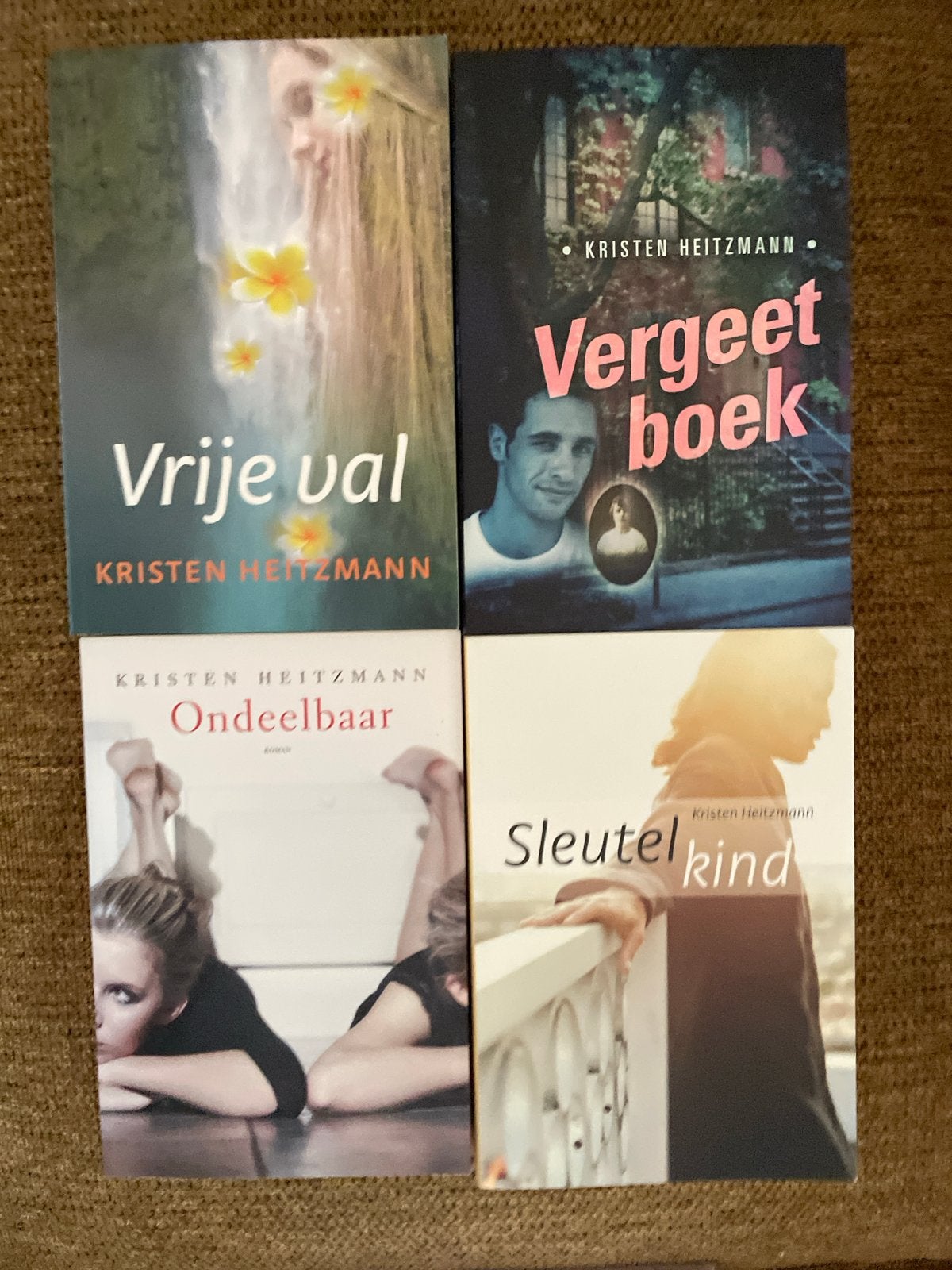 Kristen Heitzmann Vrije Val,Vergeetboek,Ondeelbaar, sleutel, Boeken, Ophalen of Verzenden, Zo goed als nieuw, Nederland