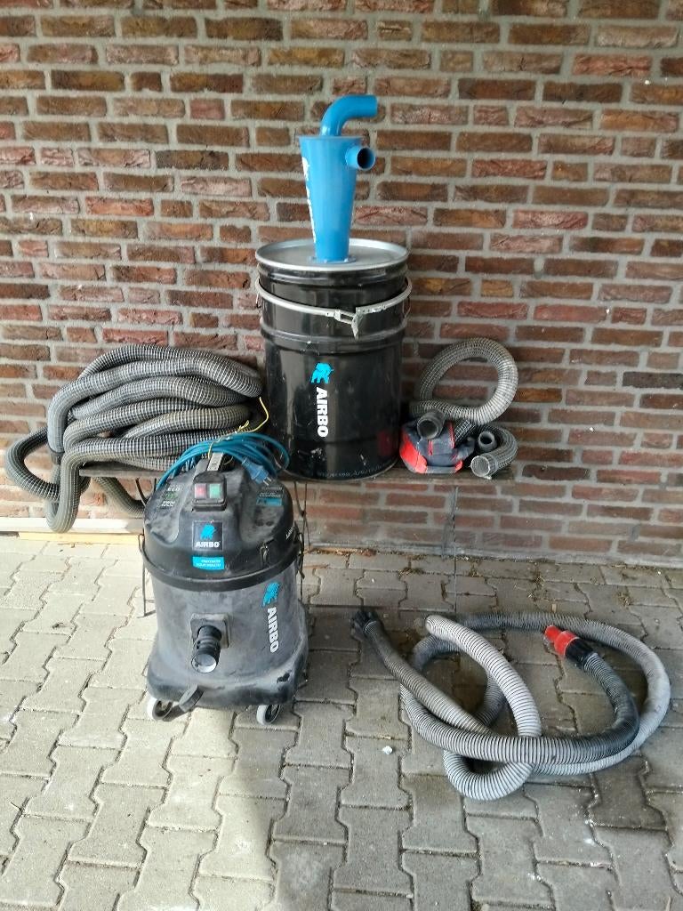 Airbo cyclone, Ophalen, Gebruikt