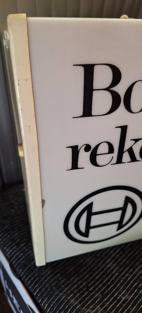 Top dubbelzijdige BOSCH gereedschappen lichtbak, reclame., Ophalen, Gebruikt, ., Lichtbak of (neon) lamp