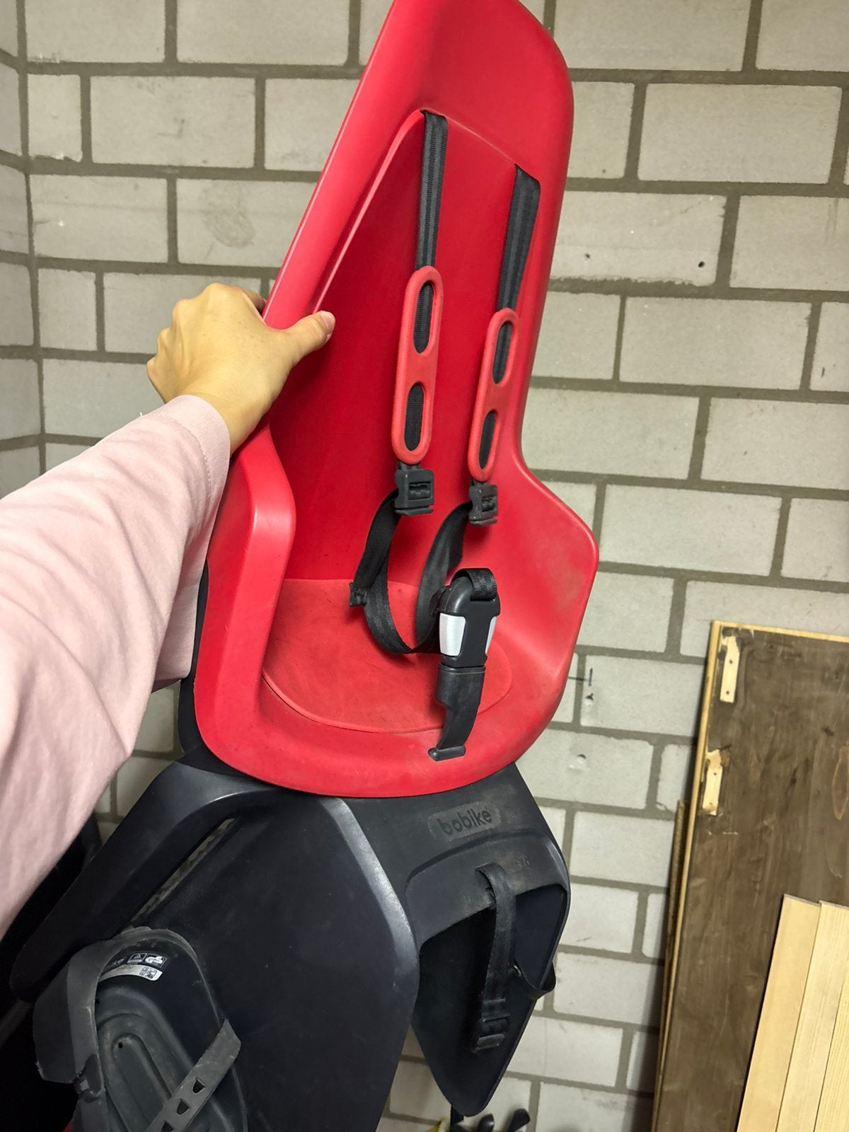 Bobike achterzitje, Ophalen, Zo goed als nieuw