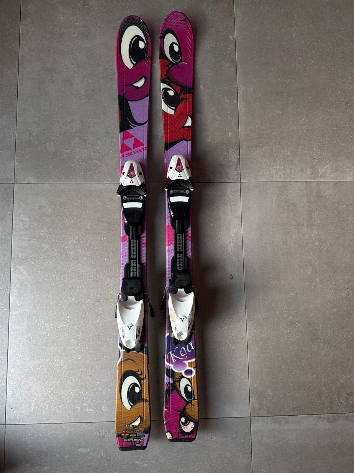 Fischer ski's 110 cm met bindingen - Gebruikt, goede staat, Sport en Fitness, Skiën en Langlaufen, Ophalen, 100 tot 140 cm, Skiën