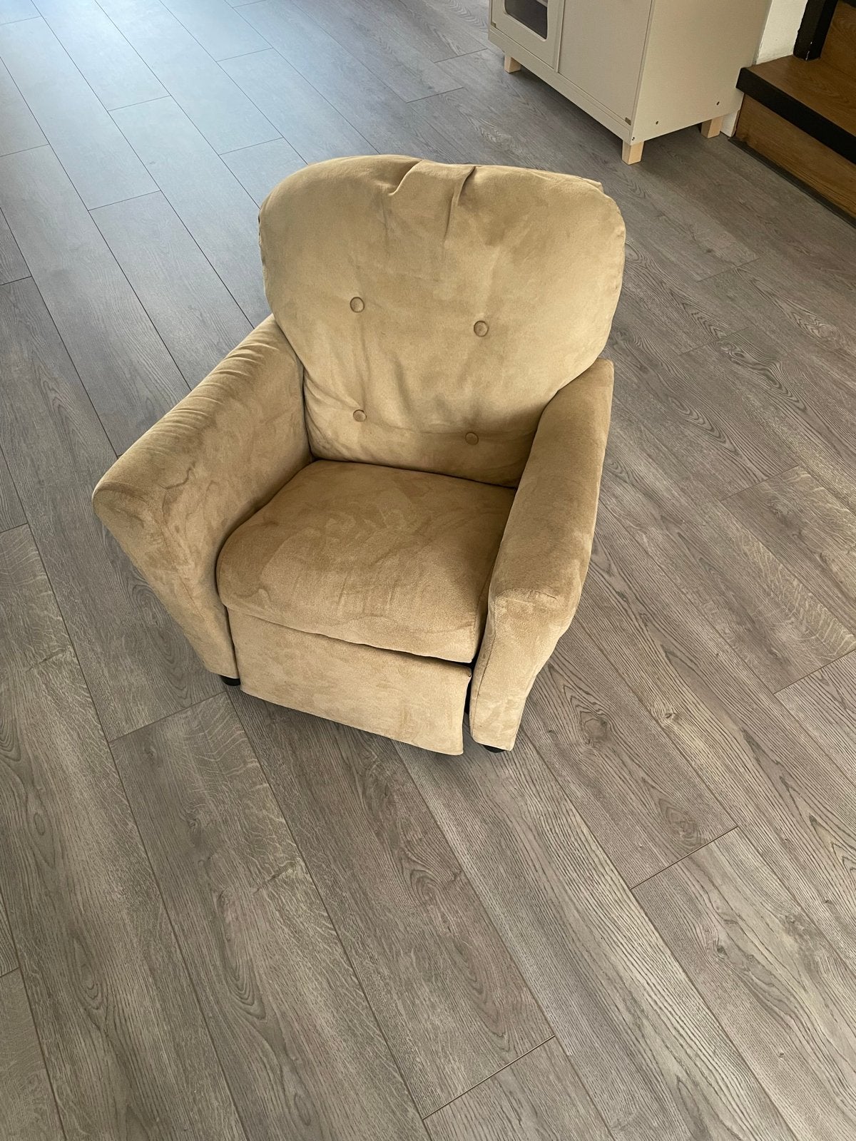 Gebruikte kinderfauteuil met relaxfunctie, Ophalen, Gebruikt, Stoel