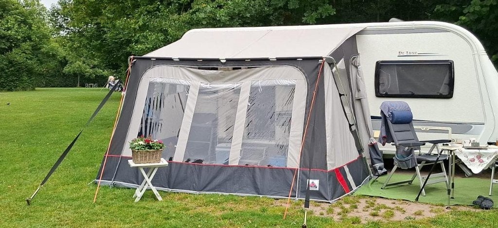 Voortent Dorema Mistral XL All Season, Ophalen, Zo goed als nieuw, Ten Cate All Season 200g/m2, Dorema