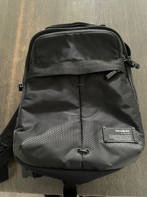 Samsonite rugtas, Minder dan 30 cm, 25 tot 40 cm, Zo goed als nieuw, Waterdicht