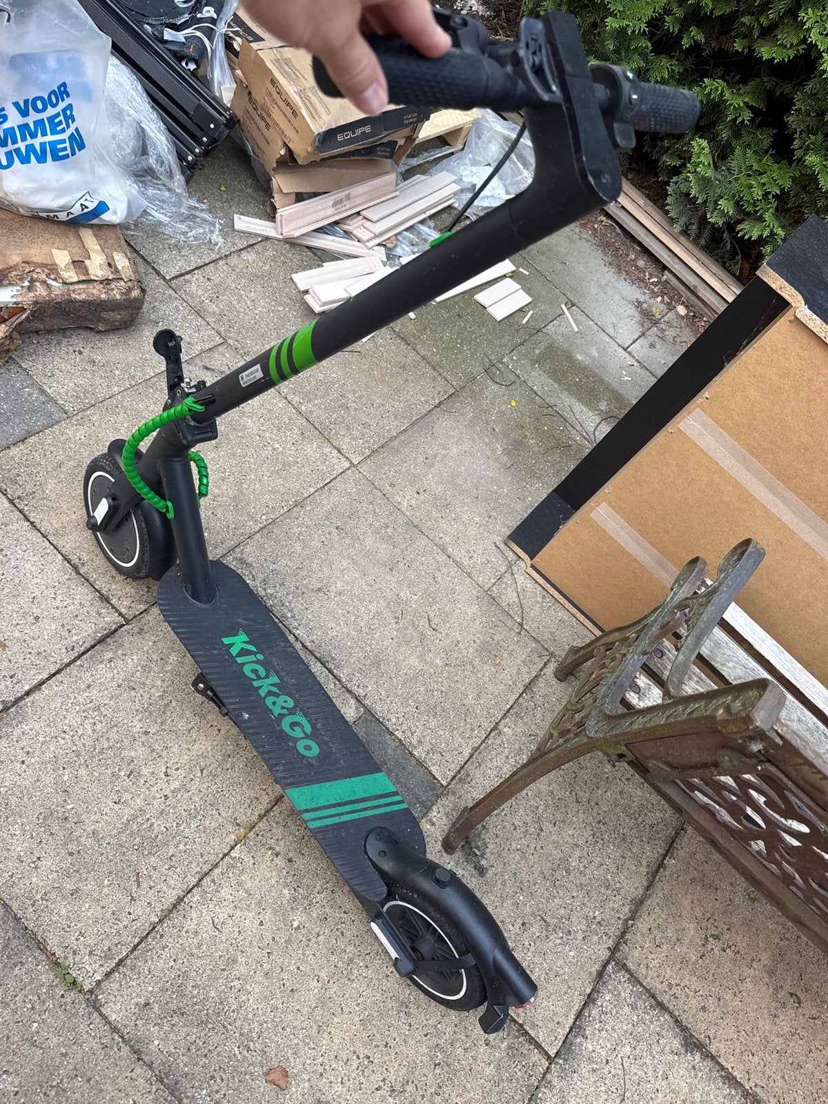 Elektrische step Kick&Go UrbMob - goede staat, Fietsen en Brommers, Steps, Ophalen, Zo goed als nieuw, Elektrische step (E-scooter)