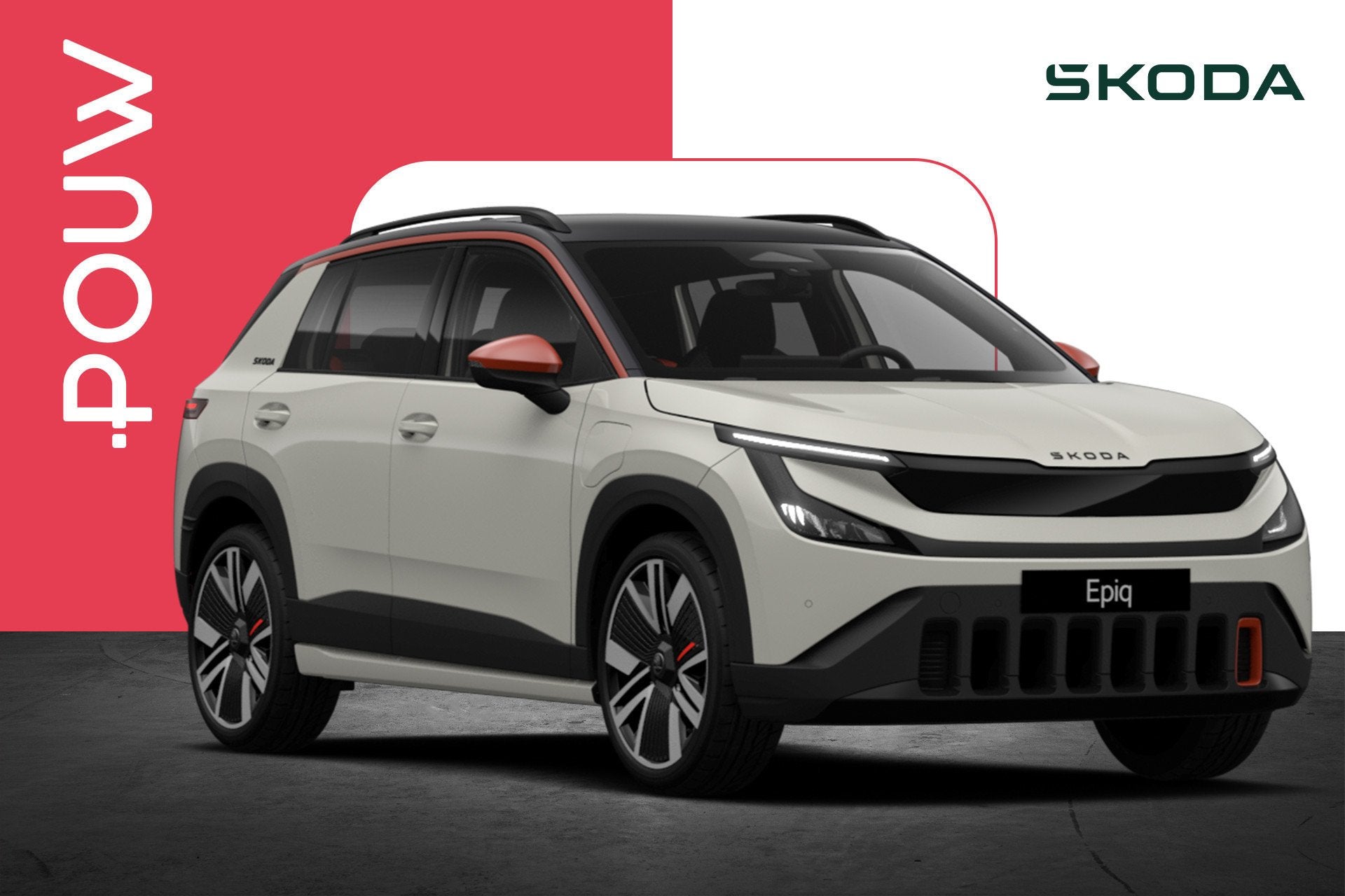 Skoda Epiq First Edition 211pk 56 kWh | LMV 20'' | Afneembar, Auto's, Skoda, 12 maanden, Overige modellen, 56 kWh, Nieuw